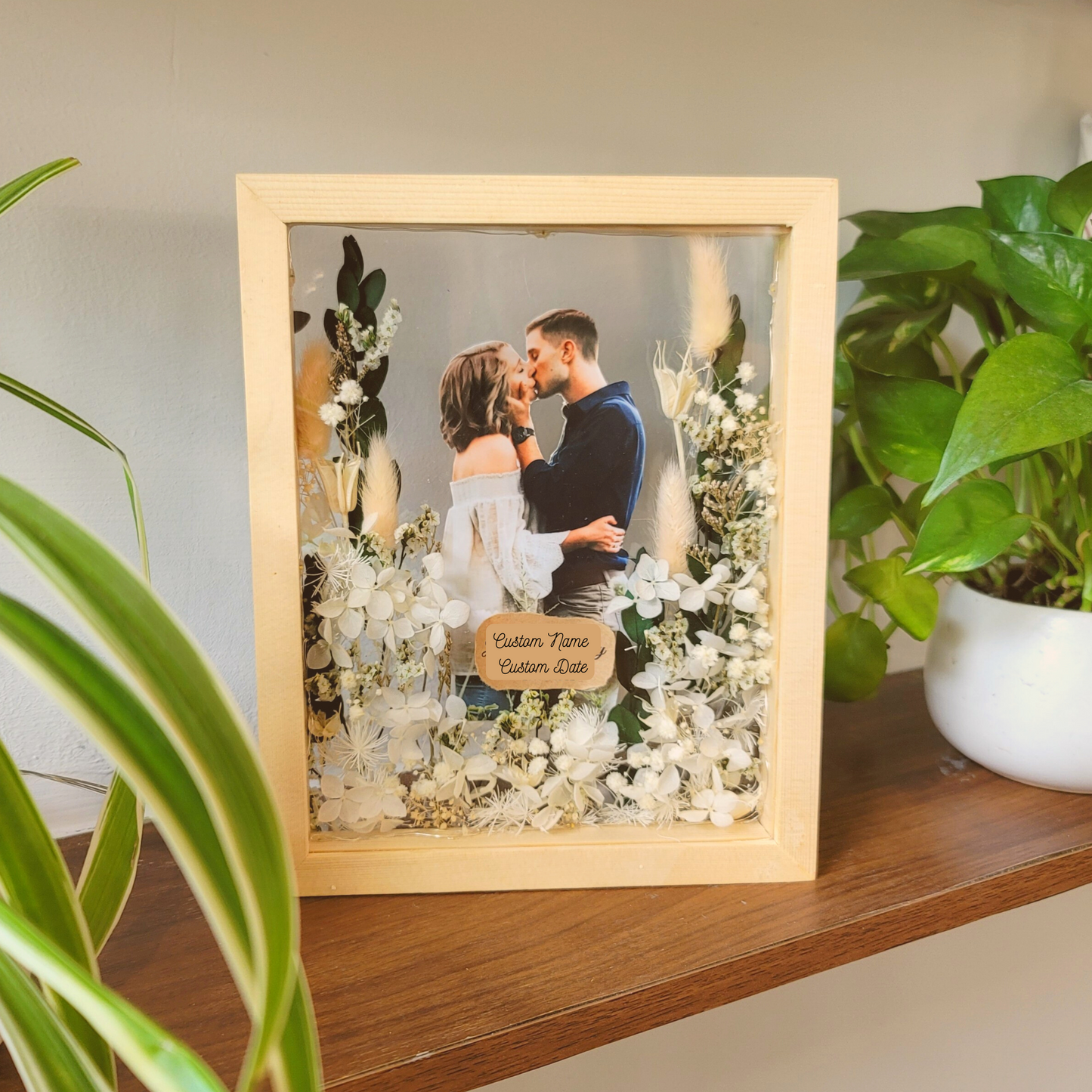 Wood Flower Frame