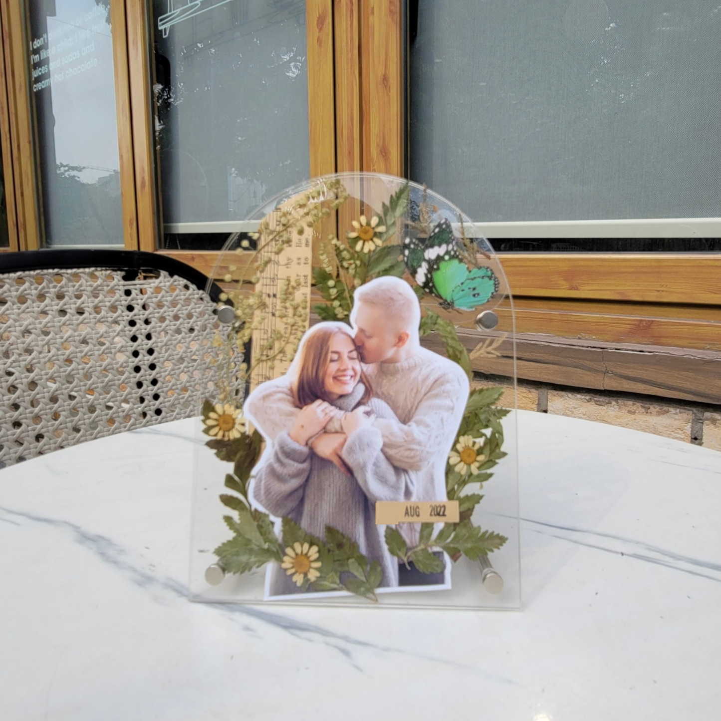 Acrylic Flower Frame